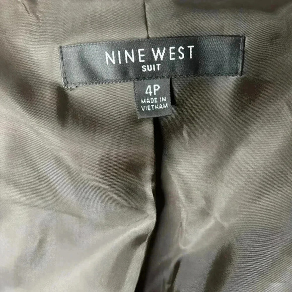 Nine West Brown Blazer Size 4P - Picture 5 of 6